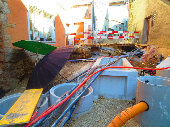 Kabelschlaufschacht TS Herrengasse