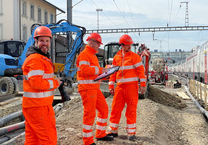 Romain et Steve, sur place, font le point sur le renouvellement des installations techniques