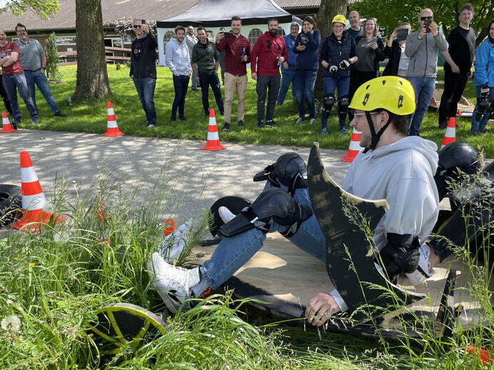 Hoppla – die Kurve nicht gekriegt!