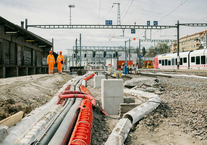 Installations d’infrastructures ferroviaires