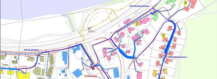 Plan d'approvisionnement en électricité Laufenburg : Langacherstrasse