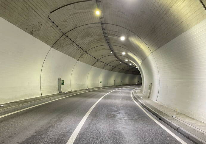 Le tunnel rénové retrouve son éclat 