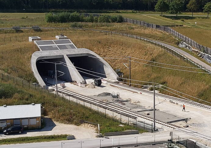 La radio del tunnel Wendlingen-Ulm