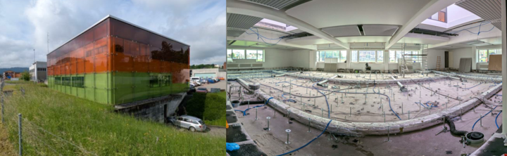 Verkehrsmanagementzentrale Schweiz (VMZ) - Räumlicheiten im Rohbau Verkehrsmanagementzentrale Schweiz (VMZ) - Räumlicheiten im Rohbau