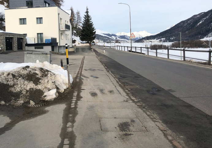 Achèvement des travaux après une période de beau temps et le déneigement